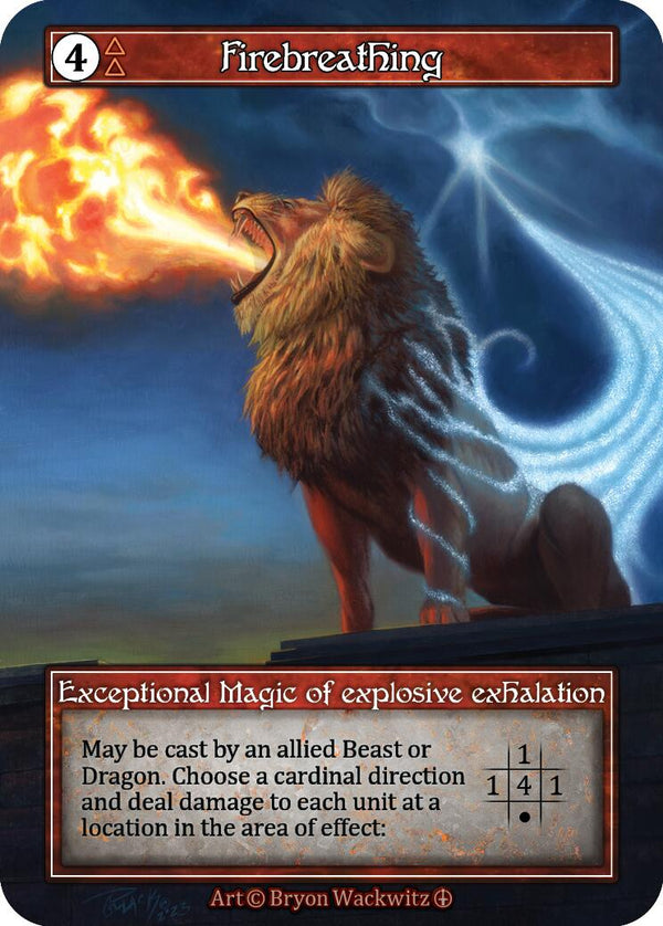 Firebreathing (Foil) [Arthurian Legends]