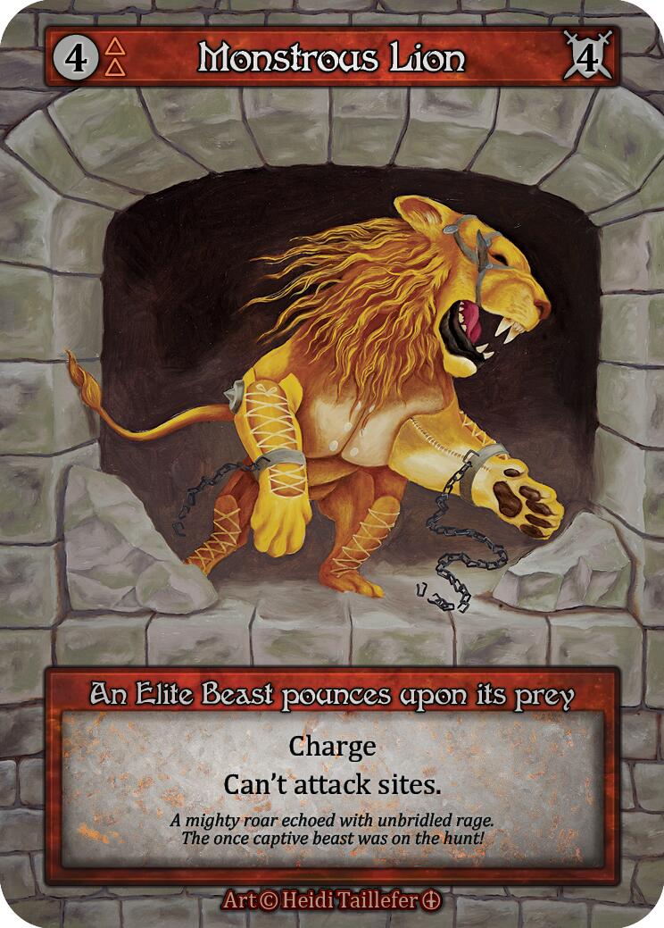 Monstrous Lion [Arthurian Legends]