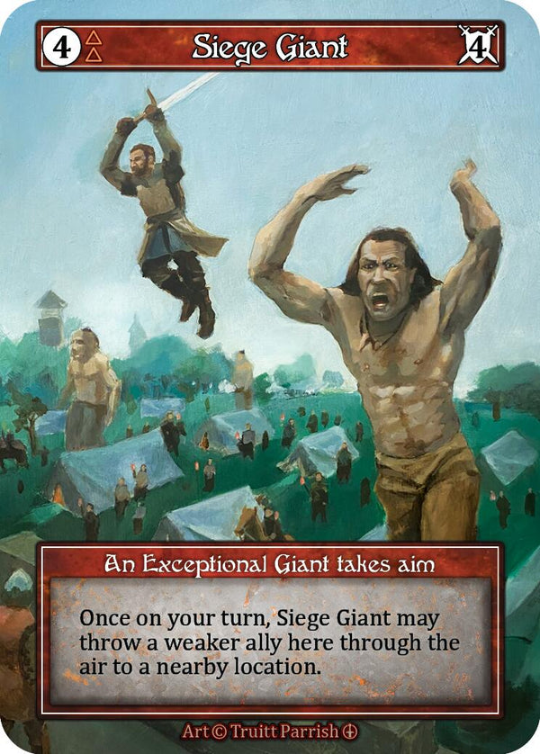 Siege Giant (Foil) [Arthurian Legends]