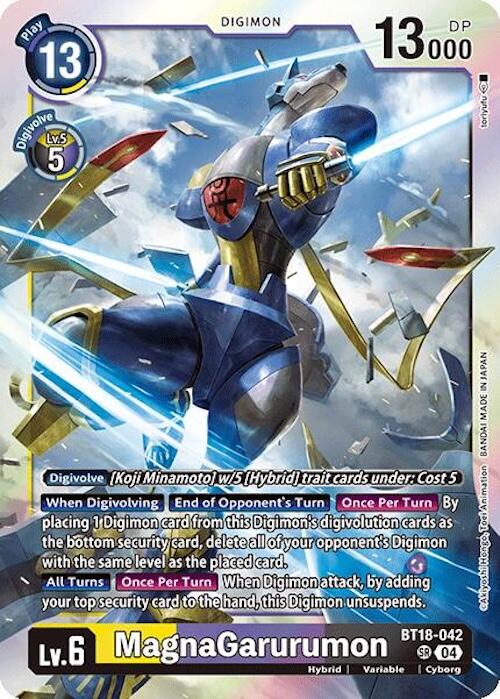 MagnaGarurumon [BT18-042] [Release Special Booster Ver.2.0]