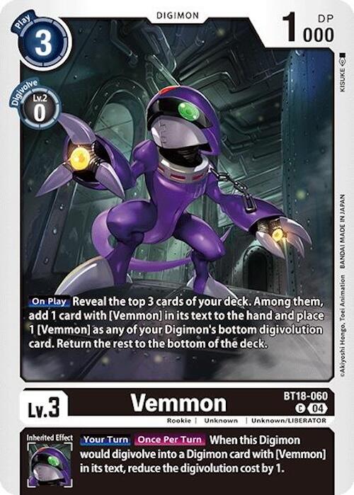 Vemmon [BT18-060] [Release Special Booster Ver.2.0]