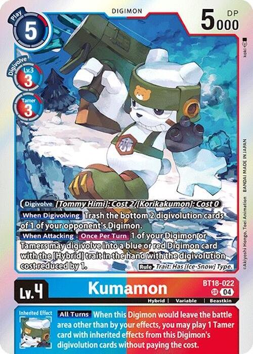 Kumamon [BT18-022] [Release Special Booster 2.0]