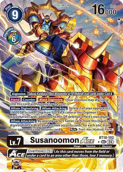 Susanoomon ACE [BT18-102] (Alternate Art) [Release Special Booster 2.0]