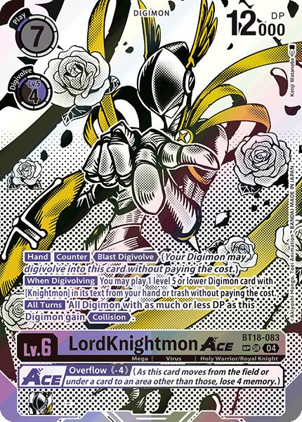 LordKnightmon ACE [BT18-083] (Textured) [Release Special Booster Ver.2.0]