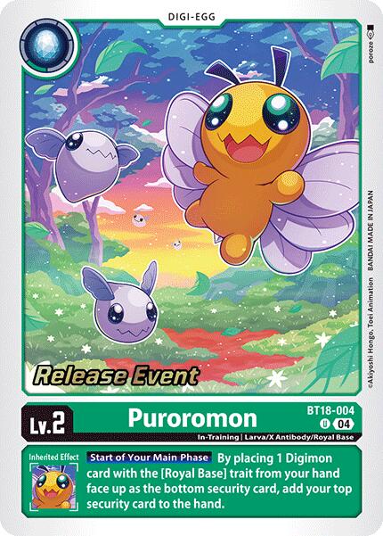 Puroromon [BT18-004] [Release Special Booster Ver.2.0 Pre-Release Cards]