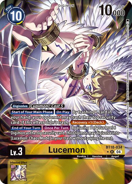 Lucemon [BT18-034] (Alternate Art) [Release Special Booster Ver.2.0]