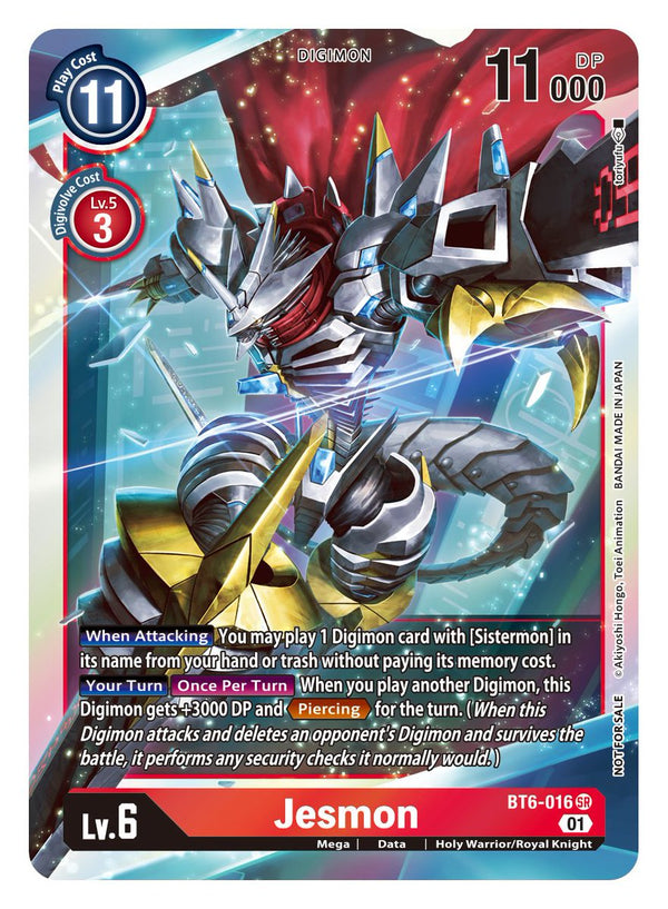 Jesmon [BT6-016] (Event Pack 2) [Double Diamond Promos]