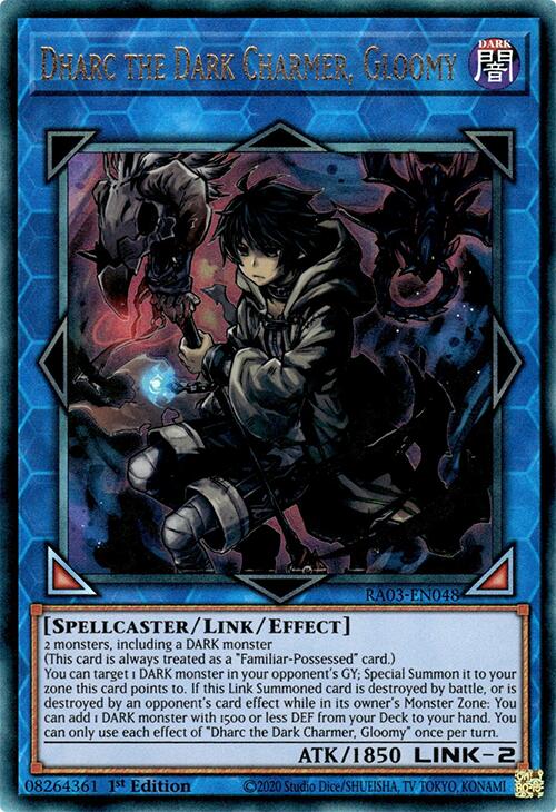 Dharc the Dark Charmer, Gloomy (UTR) [RA03-EN048] Prismatic Ultimate Rare