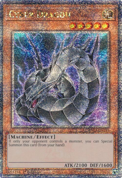 Cyber Dragon (Quarter Century Secret Rare) [RA03-EN155] Quarter Century Secret Rare