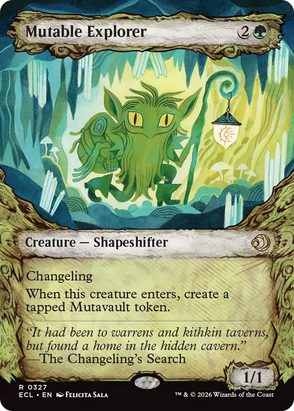 Mutable Explorer (Showcase) [Lorwyn Eclipsed]