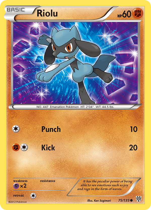 Riolu (75/135) [Black & White: Plasma Storm]