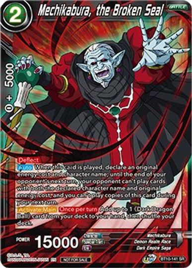 Mechikabura, the Broken Seal (BT10-141) [Tournament Promotion Cards]