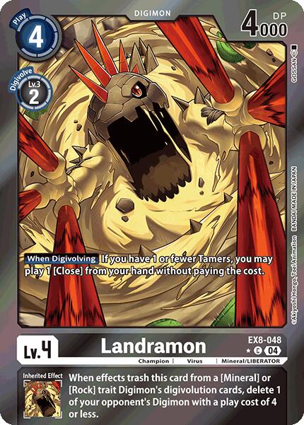 Landramon [EX8-048] (Limited Foil) [Chain of Liberation]