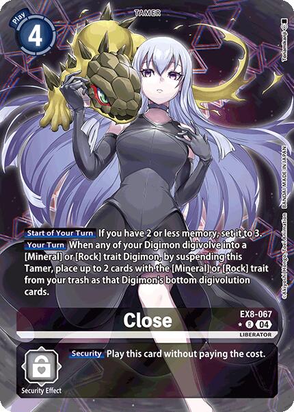 Close [EX8-067] (Alternate Art) [Chain of Liberation]