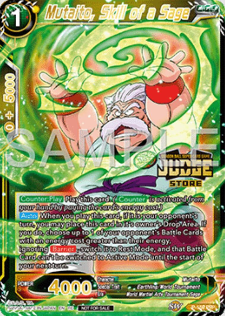 Mutaito, Skill of a Sage (Judge Pack Vol.16) (Store) (P-159) [Judge Promotion Cards]