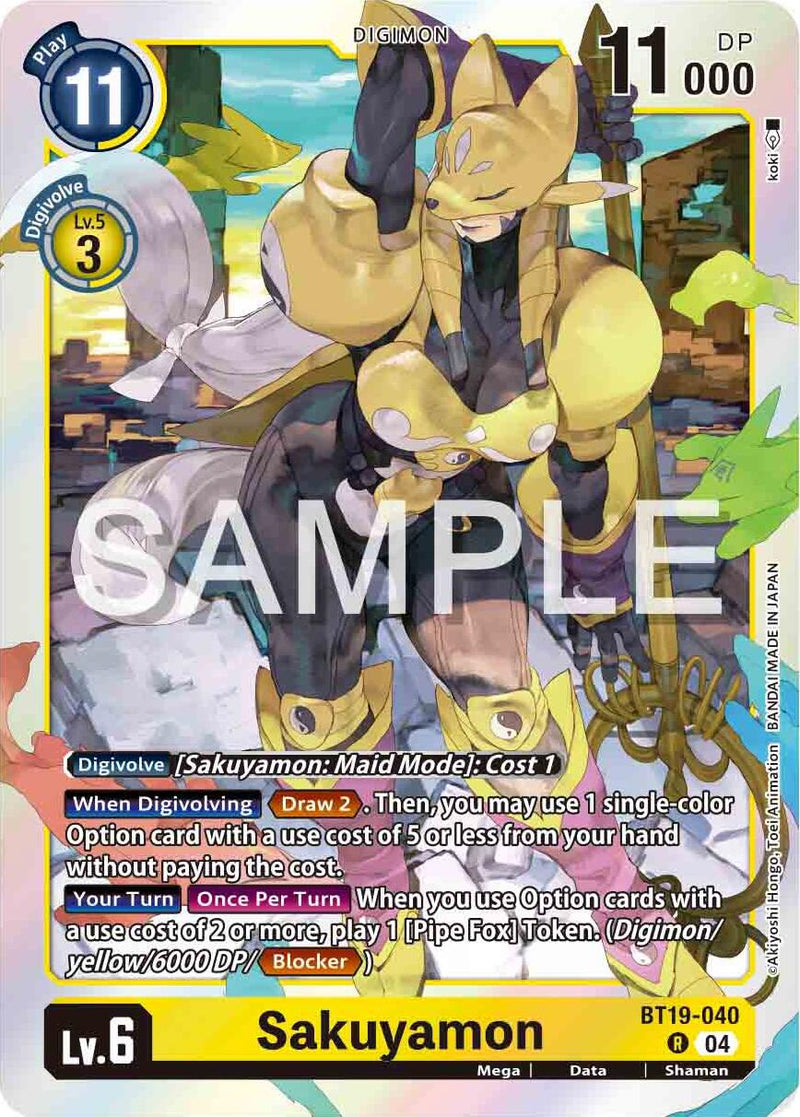 Sakuyamon [BT19-040] [Release Special Booster Ver.2.5]