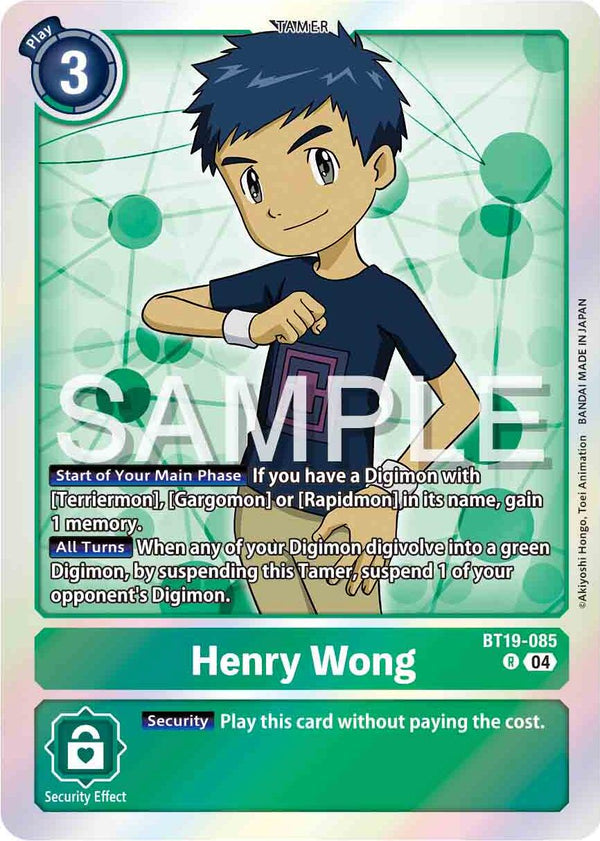 Henry Wong [BT19-085] [Release Special Booster Ver.2.5]