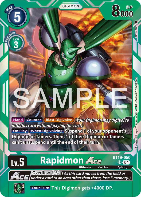 Rapidmon ACE [BT19-050] [Release Special Booster Ver.2.0]