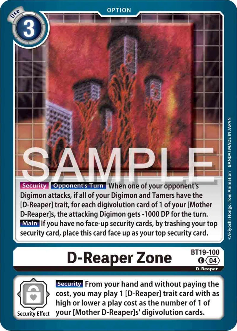 D-Reaper Zone [BT19-100] [Release Special Booster Ver.2.5]