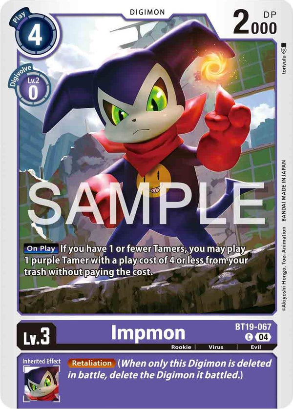 Impmon [BT19-067] [Release Special Booster Ver.2.5]