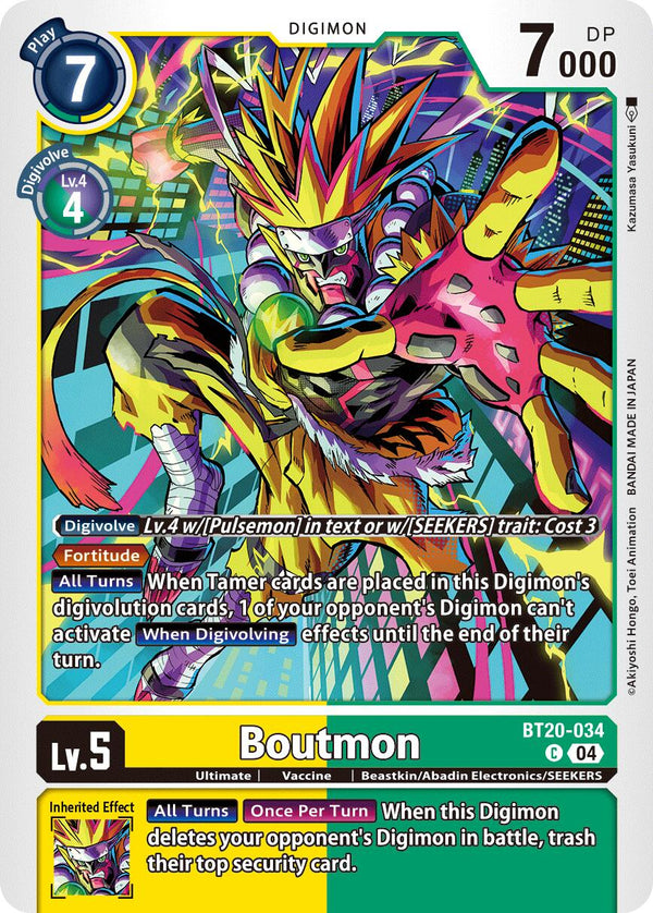 Boutmon [BT20-034] [Release Special Booster Ver.2.5]