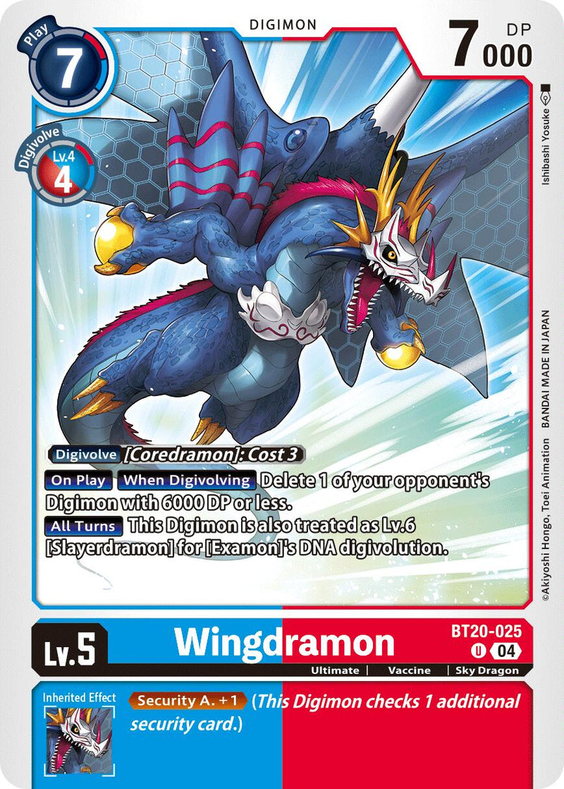 Wingdramon [BT20-025] [Release Special Booster Ver.2.5]