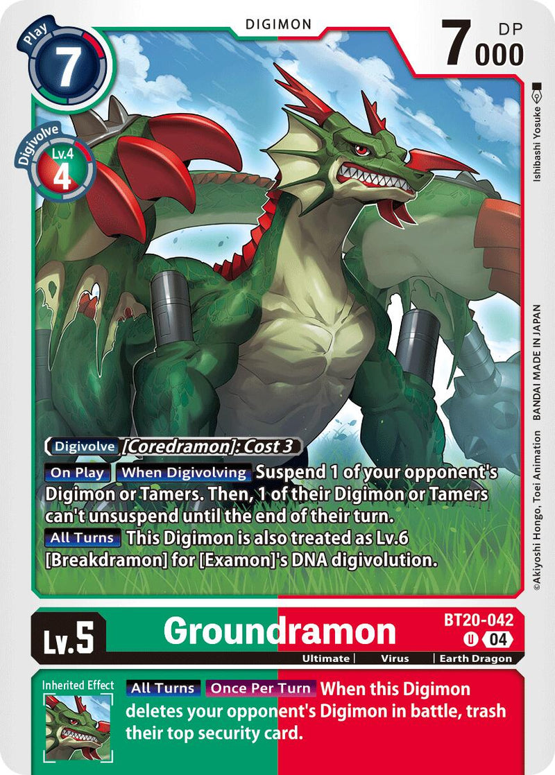 Groundramon [BT20-042] [Release Special Booster Ver.2.5]