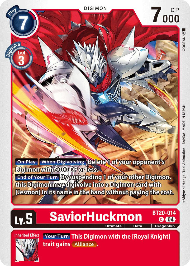 SaviorHuckmon [BT20-014] [Release Special Booster Ver.2.5]