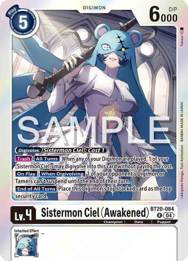 Sistermon Ciel [BT20-084] (Awakened) [Release Special Booster Ver.2.0]