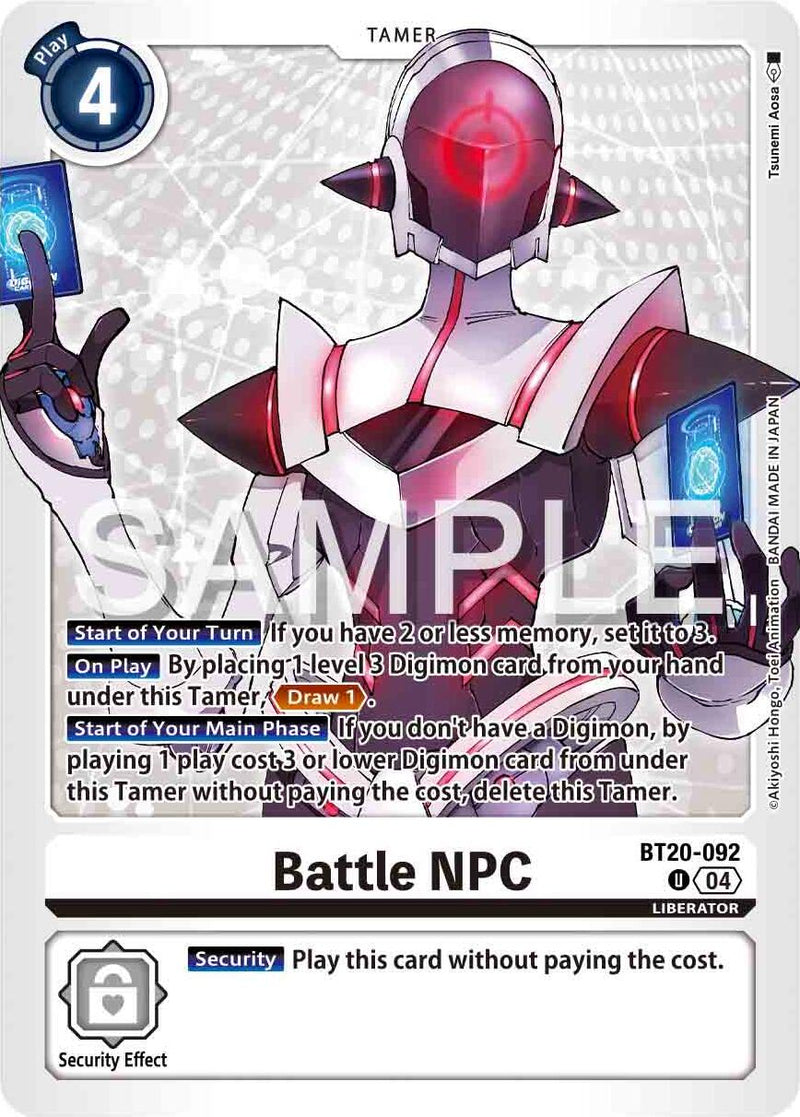 Battle NPC [BT20-092] [Release Special Booster Ver.2.5]