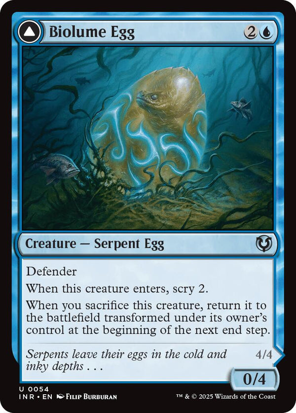 Biolume Egg // Biolume Serpent [Innistrad Remastered]