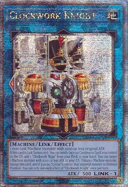 Clockwork Knight (Quarter Century Secret Rare) [SUDA-EN050] Quarter Century Secret Rare