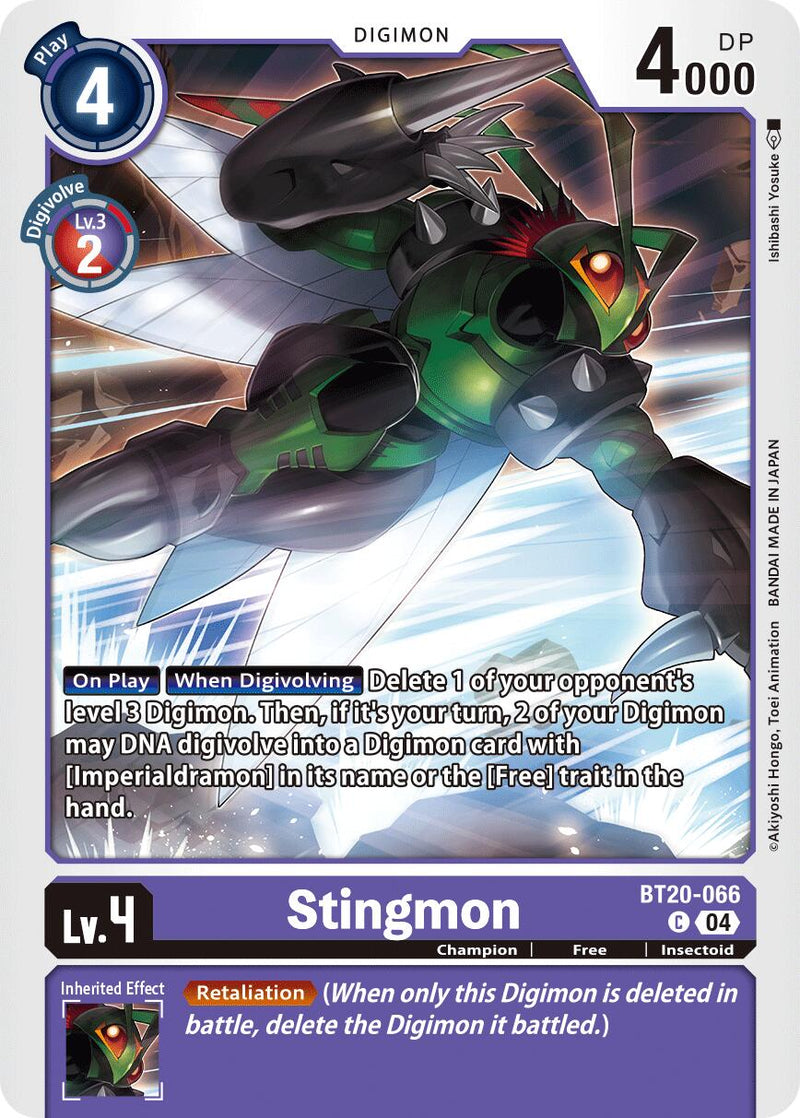 Stingmon [BT20-066] [Release Special Booster Ver.2.5]