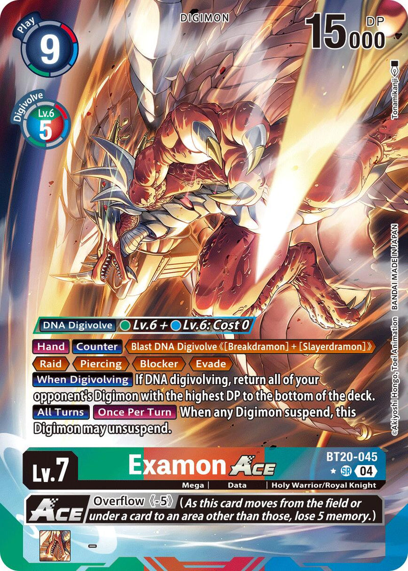 Examon ACE [BT20-045] (Alternate Art) [Release Special Booster Ver.2.5]