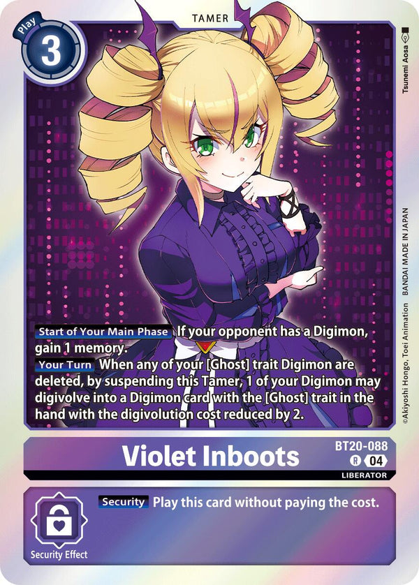 Violet Inboots [BT20-088] - BT20-088 [Release Special Booster Ver.2.5]