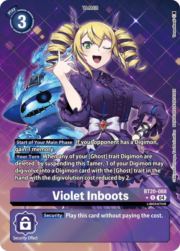 Violet Inboots [BT20-088] - BT20-088 (Alternate Art) [Release Special Booster Ver.2.5]