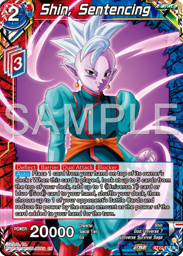 Shin, Sentencing (BT27-112) [History of Z]