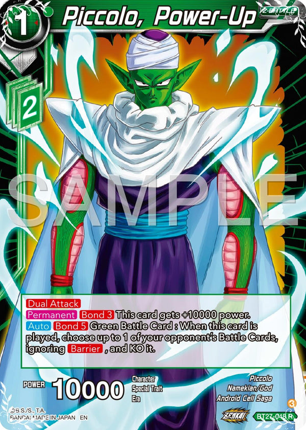 Piccolo, Power-Up (BT27-048) [History of Z]