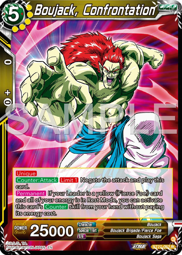 Boujack, Confrontation (BT27-087) [History of Z]