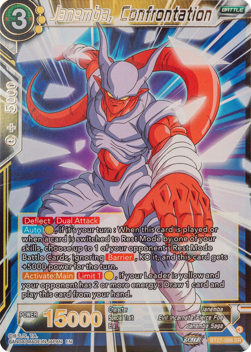 Janemba, Confrontation (BT27-088) [History of Z]