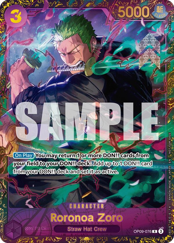 Roronoa Zoro (Championship 25-26 Regionals Season 1) [One Piece Promotion Cards]