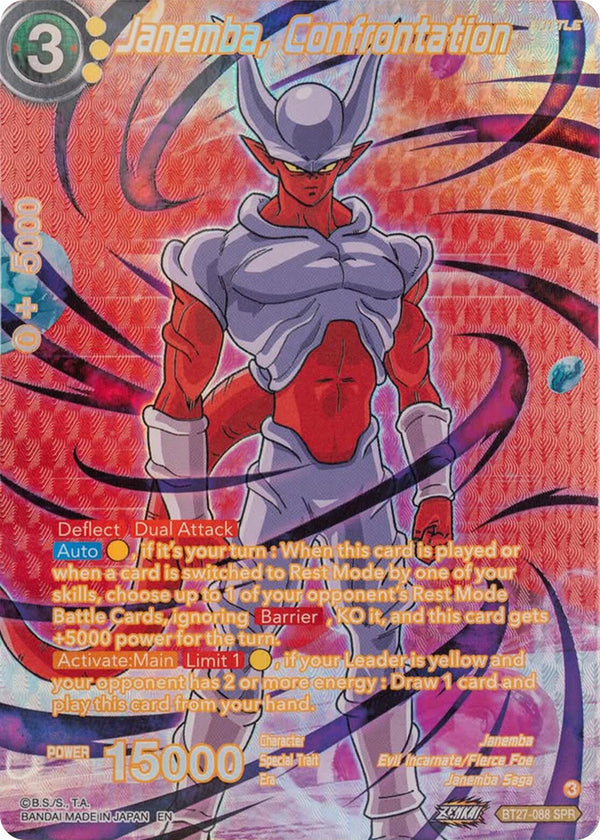 Janemba, Confrontation (SPR) (BT27-088) [History of Z]