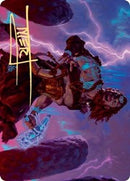 Toralf, God of Fury Art Card (Gold-Stamped Signature) [Kaldheim Art Series]