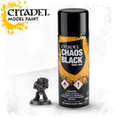 62-02 Citadel Spray Paint: Chaos Black *PICKUP ONLY*