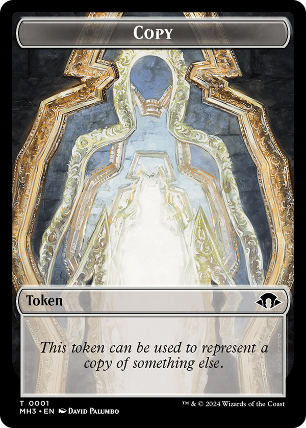 Copy // Energy Reserve Double-Sided Token [Modern Horizons 3 Tokens]