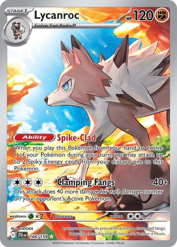 Lycanroc (166/159) [Scarlet & Violet: Journey Together]