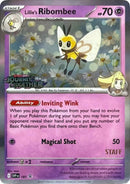 Lillie's Ribombee (183) (Prerelease Staff) [Scarlet & Violet: Black Star Promos]