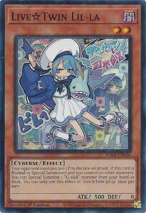LiveTwin Lil-la [RA04-EN036] Super Rare