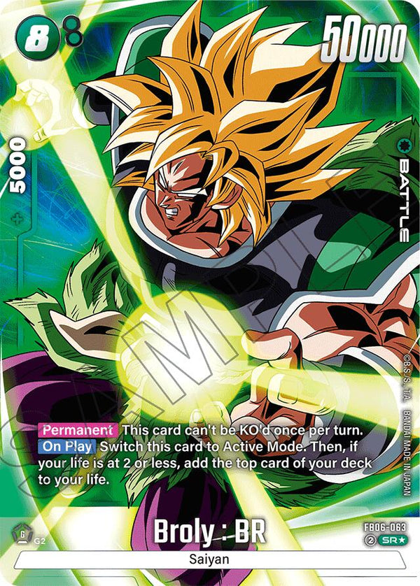 Broly : BR (FB06-063) (Alternate Art) [Rivals Clash]