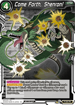 Come Forth, Shenron! (P-335) [Tournament Promotion Cards]